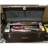 Image 1 : STEEL CRAFTSMAN TOOLBOX WITH TRAY FULL OF