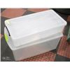 Image 1 : BUNDLE OF 2 LARGE STORAGE BINS
