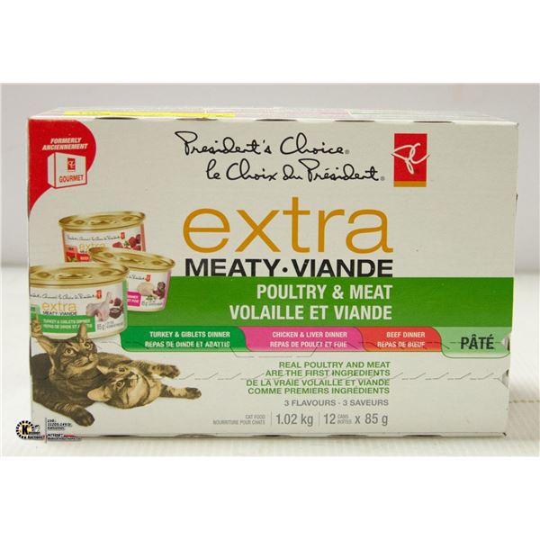 PRESIDENTS CHOICE EXTRA MEATY POULTRY & MEAT