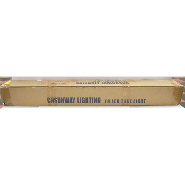 NEW REPACK 4FT CNSUNWAY 4FT, T8 LED TUBES, 12 PACK