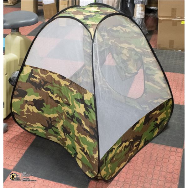 KIDS CAMO POP TENT