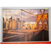 Image 1 : BROOKLYN BRIDGE PICTURE 55" X 39"