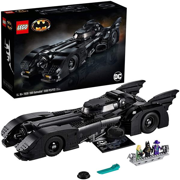 LEGO DC BATMAN 1989 BATMOBILE BUILDING KIT 3306 PC