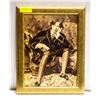 Image 1 : OSCAR WILDE FRAMED PICTURE 18" X 15"