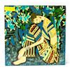Image 1 : VINTAGE ASIAN INSPIRED HAND PAINTED