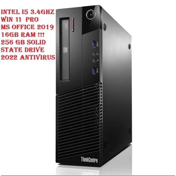 BUSINESS CLASS LENOVO THINKCENTER M-SERIES i5/16GB