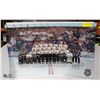 EDMONTON OILERS POSTER 1979-2004 26" X 17" SOLD W/