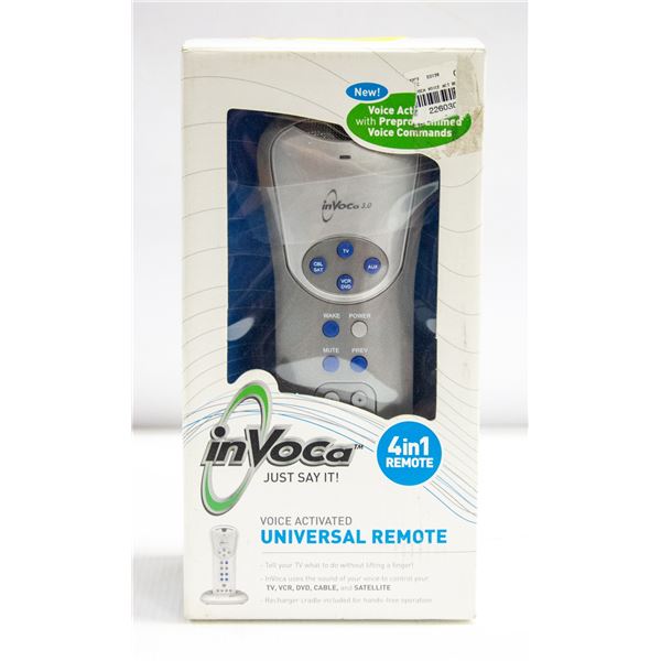 SEALED INVOCA VOICE ACTIVATED