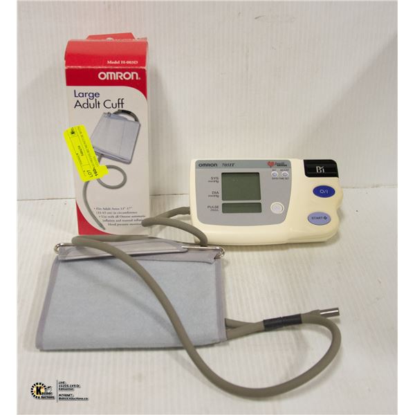 BLOOD PRESSURE MONITOR WITH TWO CUFFS