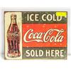 Image 1 : COCA COLA TIN SIGN MADE IN USA BY DE SIGN