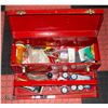 Image 1 : MASTERCRAFT TOOL BOX WITH GARAGE ITEMS