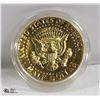Image 1 : GOLD PLATED US HALF DOLLAR 1981