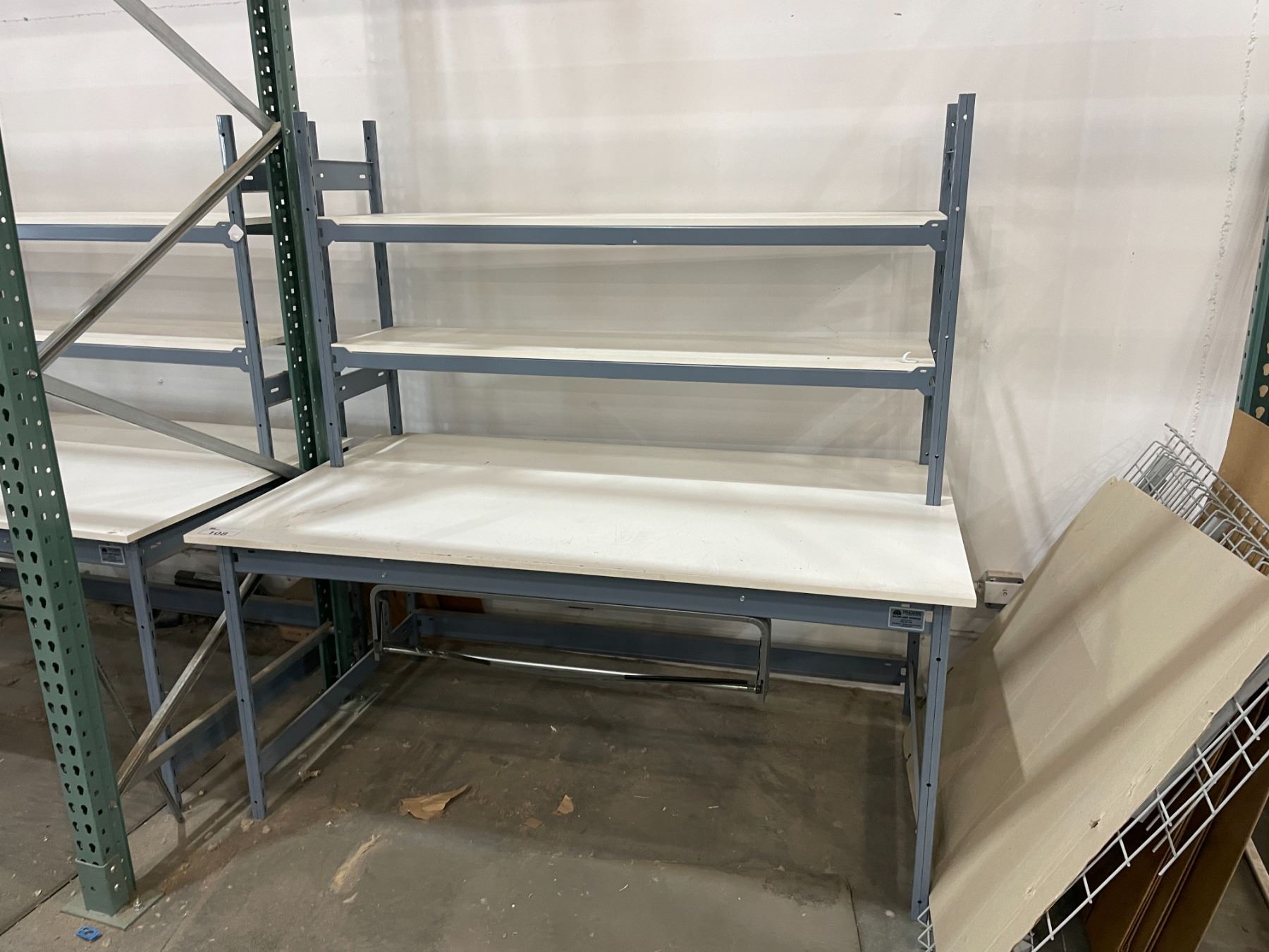 Part Receiving Table 6' X 3' 4