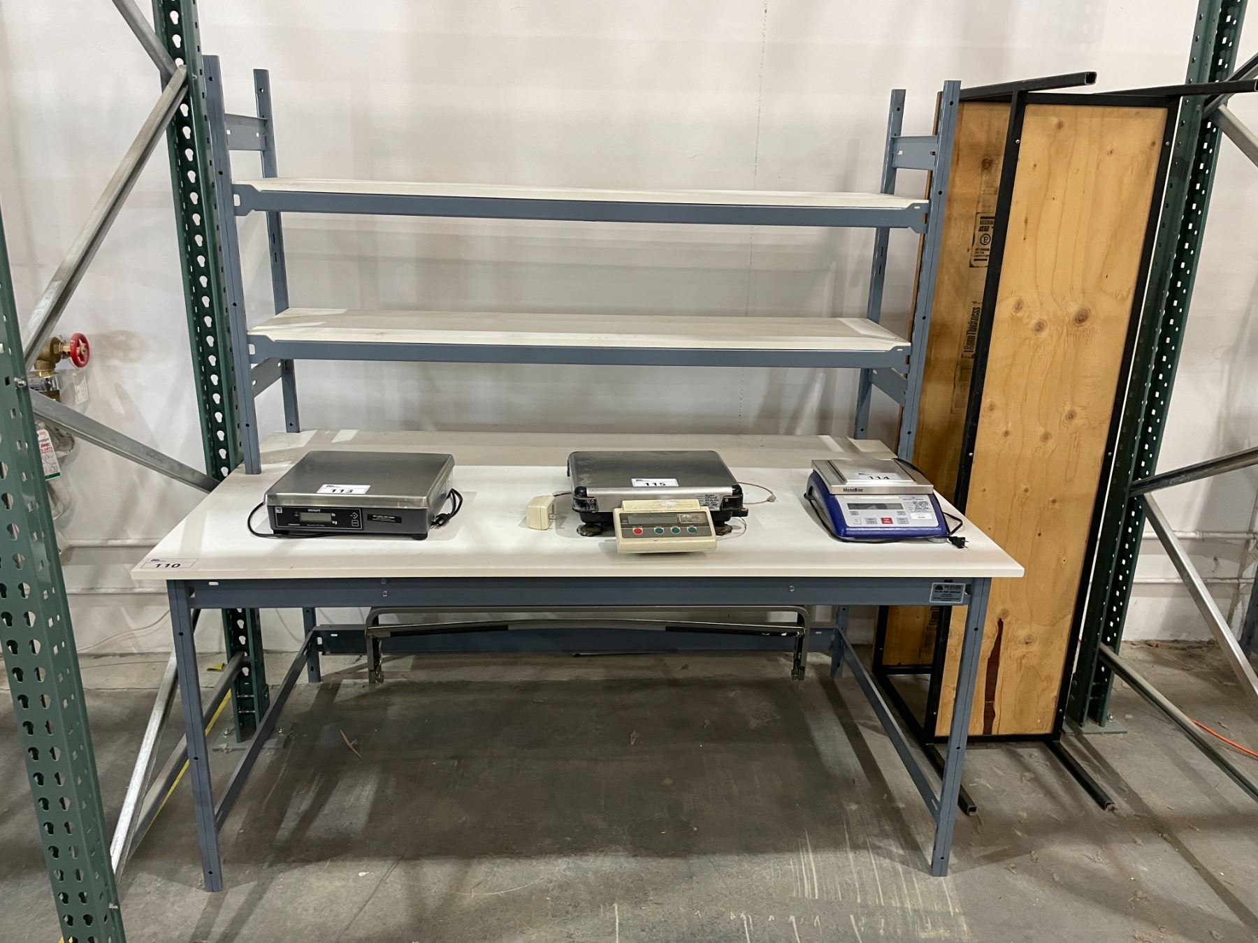 Recieving Table 6' X 3' 4