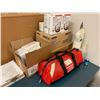 Image 2 : FIRST AID BOX, EMERGENCY RESUSCITATOR KIT, EMERGENCY OXYGEN EQUIPMENT, 3' 10" X 2' 9"