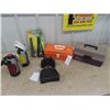Image 1 : All New ! 2 fishing Tackle Boxes, Moose CAll, Bushnell Falcon 7 x 35 Binoculars, 2 Thermos