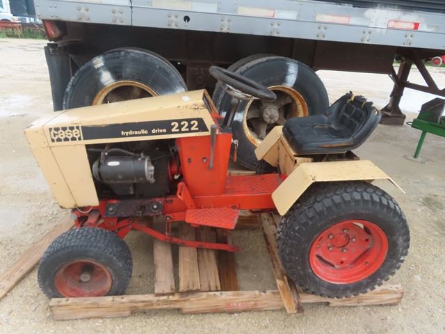 Case 222 Disc Case 222 Hydrostatic Driven Riding Mower - NO Deck NOT Running from ...
