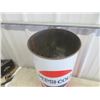 Image 3 : Metal Pepsi Garbage Can 10" x 19"
