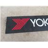 Image 2 : Metal Yokohama Tire Sign 8" x 41"
