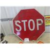 Image 2 : Traffic Stop Sign 30" & 2 Bump Signs 12"
