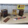 Image 1 : Oil Cans, Spud Tobacco Tin, Livestock Sprayer, Liberty FIre Extinguisher