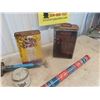 Image 2 : Oil Cans, Spud Tobacco Tin, Livestock Sprayer, Liberty FIre Extinguisher