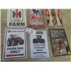 Image 1 : 6 Modern Metal Signs ; Tractor, Champion Stable Relatinship