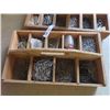 Image 5 : 2 Carpenter's Wooden Nail Organizer Carrier with Nails