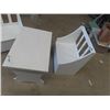Image 4 : Children's Table Set with 2 Storage Benches Table - 21" x 24" x 16"