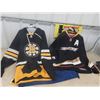 Image 1 : Anahiem Ducks Selanne Jersey Sz S & Boston Sweater Sz M