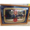 Image 2 : Labatt's Mirrored Clock 13" x 19" , Lab Lite Mirror & Mirrored Queen of Hearts