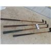 Image 1 : 4 Wooden Handled Golf Clubs