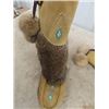Image 3 : Winter Beaded Leather Moccassins Approximately 10" Long