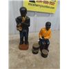 Image 3 : 5 Blues Musicians Ornaments  12" Tall - Believed to Be Chalkware