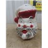 Image 2 : Vintage Light Up Santa 11" Tall