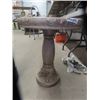 Image 2 : Cement Bird Bath 24"  Tall 19" Wide & Totem Pole Display 39" Tall 7" Wide