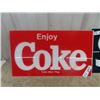 Image 2 : 2 Fiberglass Signs - Both 12.5" x 22.5" ; 1) Coke 1) Sprite