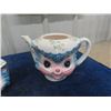 Image 2 : Miss Prissy  Cat  Teapot,( no lid), Cream & Sugar Set
