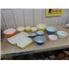 Image 1 : 13 x Mixing Bowls, Casserole Dish: Pyrex, Some FireKing