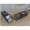 Image 1 : 2 Live Traps ; 5" x 5" x 18"