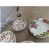 Image 2 : 12 x Gibson Strawberry Plates, 4 x Doulton Bowls 7 x  van Desca Plates + Cups