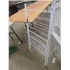 Image 3 : 4  Patio Chairs (need cleaning) Drying Fold Out Rack