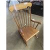 Image 2 : Wood Rocking Chair