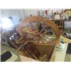 Image 1 : Spinning Wheel - Needs Assembly - Seems to be all there 27" Wide