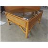 Image 2 : Wicker & Glass Coffee Table