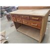 Image 2 : Wooden Work Bench with Drawers 36" x 48" x 21"