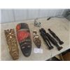 Image 1 : Wooden Tribal Masks & Ornaments