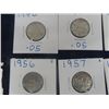 Image 2 : 10 Canadian Nickles - Last Picture Shows the Years