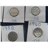 Image 3 : 10 Canadian Nickles - Last Picture Shows the Years