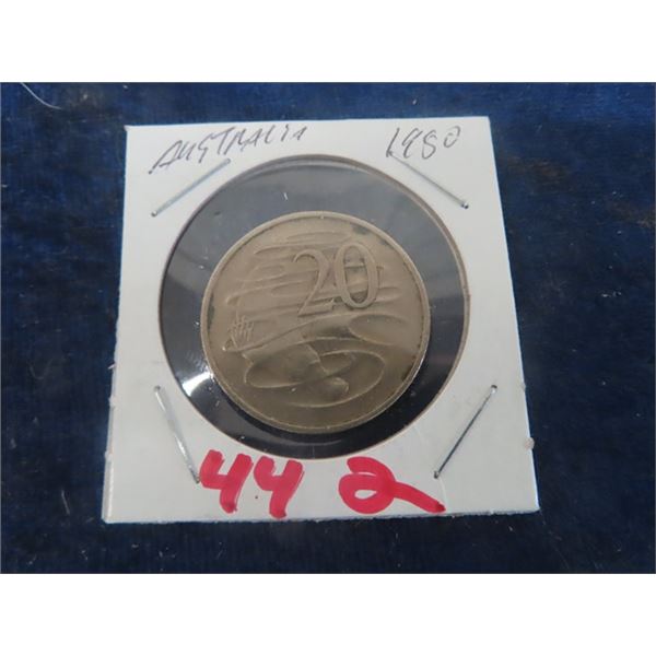 1980 Australia 20 Cent Coin